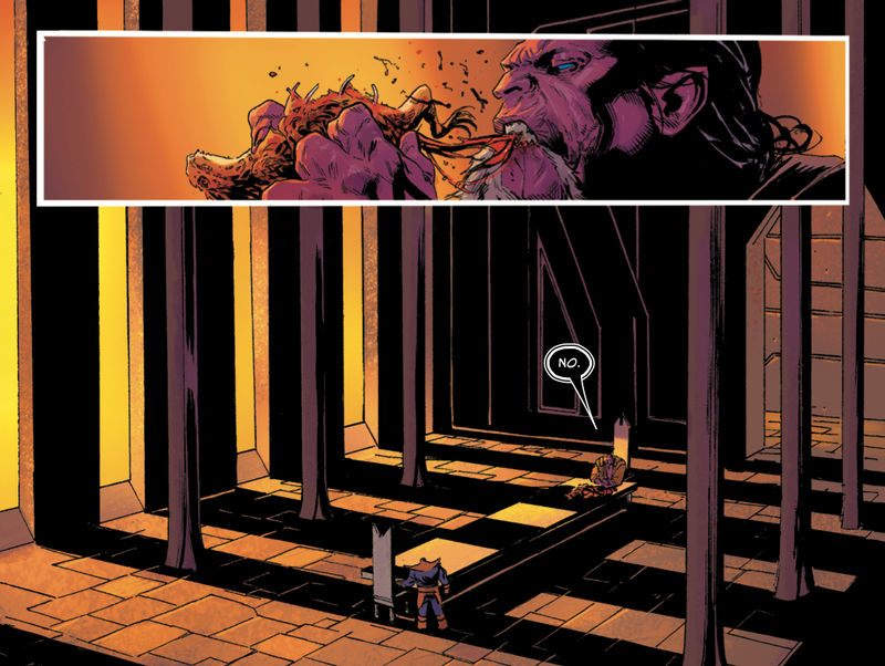 Illustration for article titled Donny Cates brings the thunder on Doctor Strange and Thanos